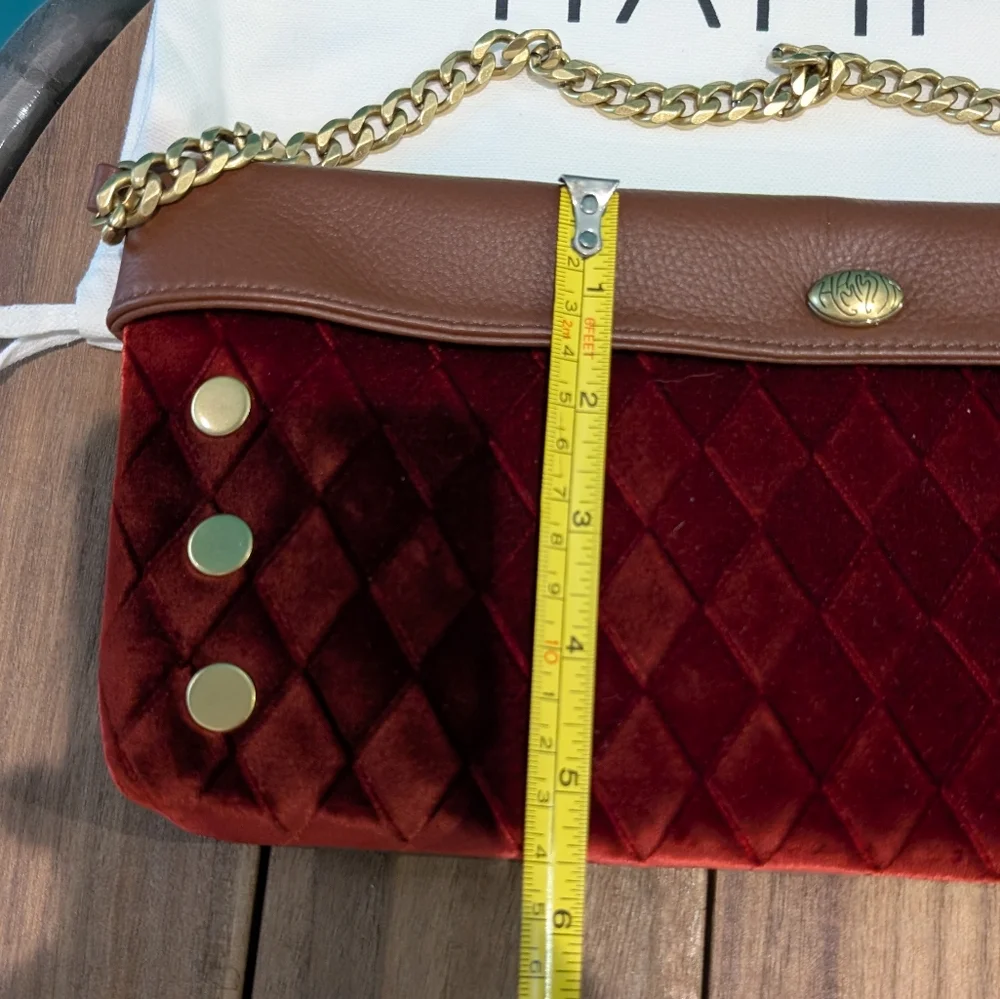 NWT Hammitt Monarch Velvet Invitation Clutch - Picture 10 of 11